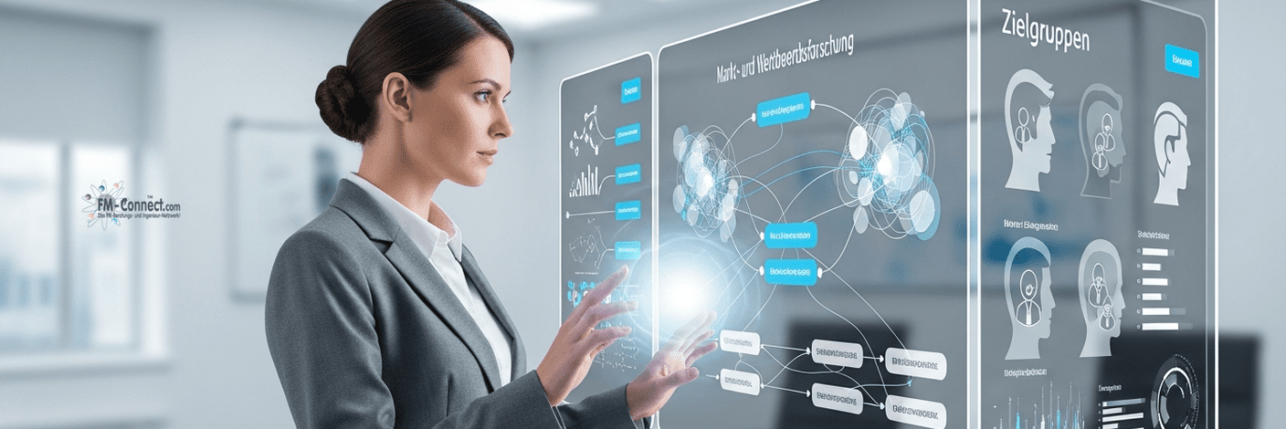 Markt Wettbewerbs und Zielgruppenforschung mit Datenanalyse und strategischer Bewertung